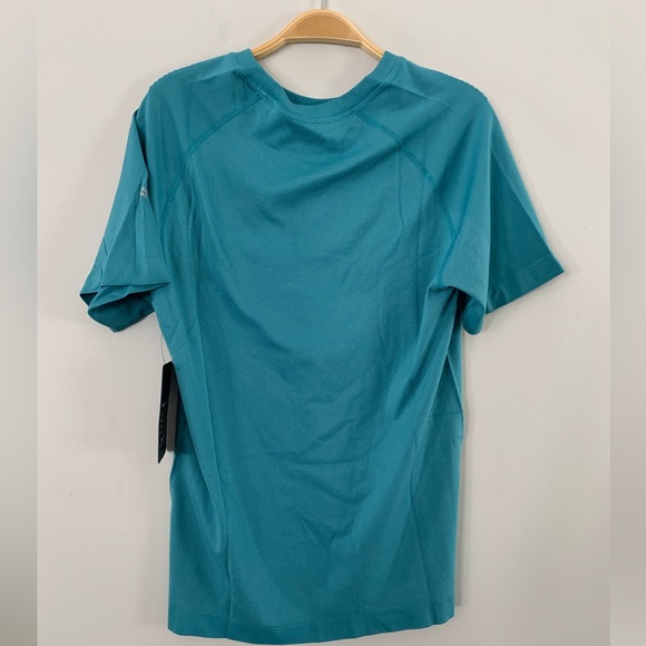 NEW FABLETICS THE TRAINING DAY TEE DARK TEAL SIZE:S - Picture 7 of 8